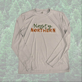 Nasty Northern - 6 pack Squatch - UPF 50+ Longsleeve - Ruffled Feather