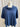 Navy Davia Top - Ruffled Feather