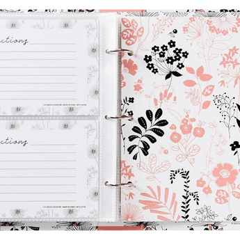 Night/Day Blush Pocket Page Recipe Book - Ruffled Feather