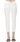Olivia Pull - on Crop Frayed Jean - White - Ruffled Feather