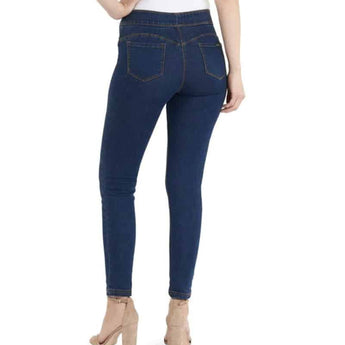 OMG Skinny Jeans - Dark Denim - Ruffled Feather