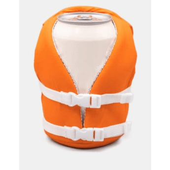 Orange Beverage Life Vest - Ruffled Feather