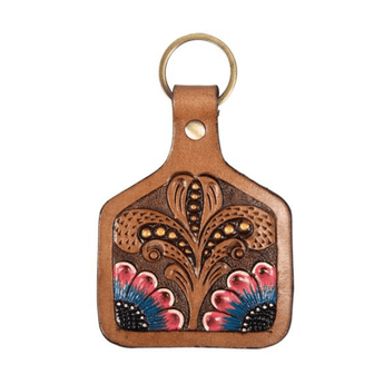 Paintbrush Wildflowers Key Fob - Ruffled Feather