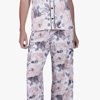 Pale Peony Pajama Pants - Ruffled Feather