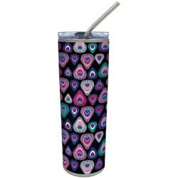 Peacock 23oz Tumbler w/ Straw - Ruffled Feather