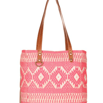 Pink Blessings Tote Bag - Ruffled Feather