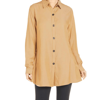 Piper Swing Tunic Mustard - Ruffled Feather