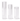 Prism Cut Crystal Bud Vase - Ruffled Feather