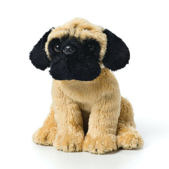 Pug Beanbag Stuffed Animal - Ruffled Feather