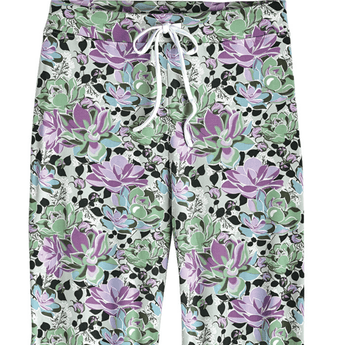 Purple Sage Succulents Pj Pants - Ruffled Feather