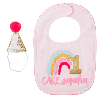 Rainbow Girl Cake Smashing Set - Ruffled Feather