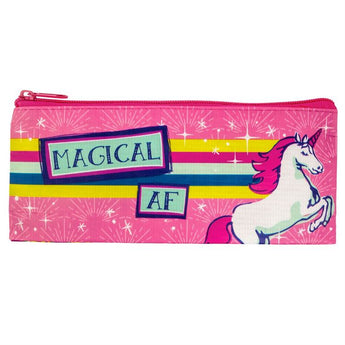 Recycled Brush Bag Unicorn - Ruffled Feather