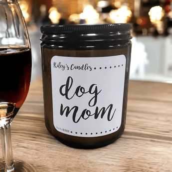 Riley's Candles - Dog Mom 9oz Candle - Twilight Breeze - Ruffled Feather