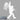 Sasquatch Rock On – Laminated Decal (Outdoor Quality) SOLID WHITE - Ruffled Feather