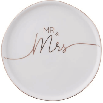 Sentiment Trinket Tray - Mr & Mrs - Ruffled Feather