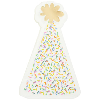 Sprinkle Birthday Party Hat Napkins