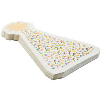 Sprinkle Birthday Party Hat Napkins