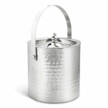 Silver Ice Bucket - Ruffled Feather