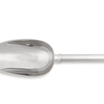 Silver Ice Scoop - Ruffled Feather