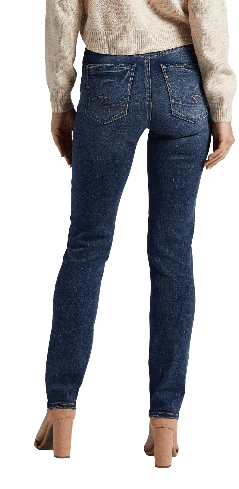 CLEARANCE Silver Jean Avery Straight Leg Jeans – Ruffled Feather