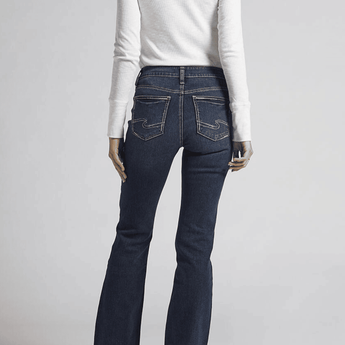 Silver Jean Co. - Suki Boot Cut - Ruffled Feather