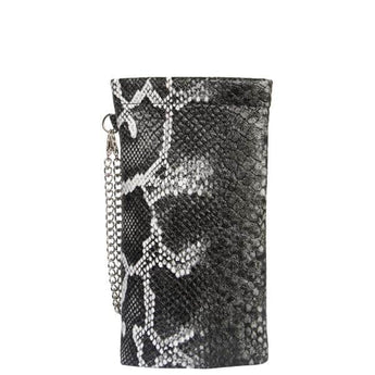 Snakeskin Sunglass Pouch - Ruffled Feather