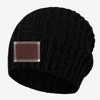 Speckled Beanie - Ruffled Feather