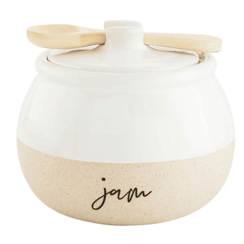 Stoneware Jam Jar Set - Ruffled Feather