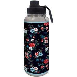 Summer Floral 34oz Canteen - Ruffled Feather