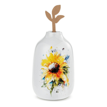 Sunflowers Bud Vase - Ruffled Feather