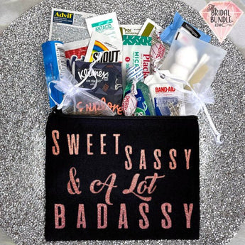 Sweet Sassy & A Lot Badassy Mini Emergency kit - Ruffled Feather