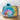 Tie Dye Waist Bag with Rainbow Patch - Ruffled Feather