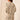 Fuzzy Animal Print Long-Sleeve V-Neck Sweater