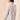 TRIBAL-Floral Textured Jacquard Collared Button-Front Blouse - Blue Fog
