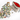 Trove Puzzle Pouch 250pc Vintage Botanicals - Ruffled Feather