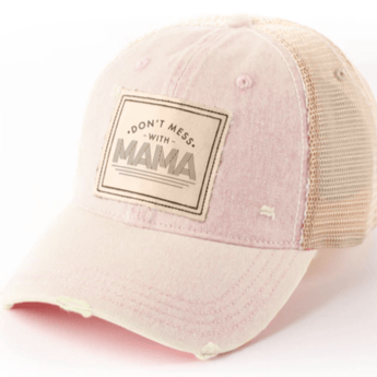 Trucker Hat - Don't Mess With Mama - Ruffled Feather