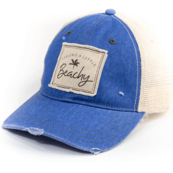 Trucker Hat - Feeling A Little Beachy - Ruffled Feather