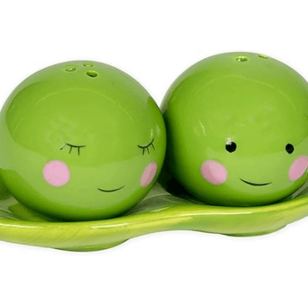 Two Peas In A Pod Salt & Pepper Shaker - Ruffled Feather