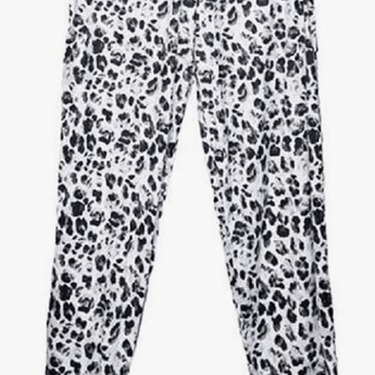 Uptown Leopard Jogger Pants - Ruffled Feather