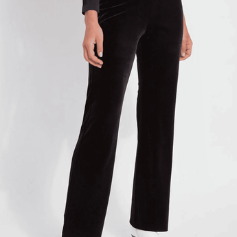 Velvet Black Pant - Ruffled Feather