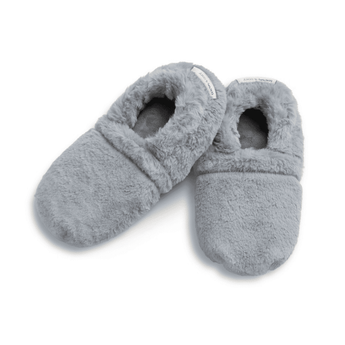 Warming Slippers - gray - S/M - Ruffled Feather