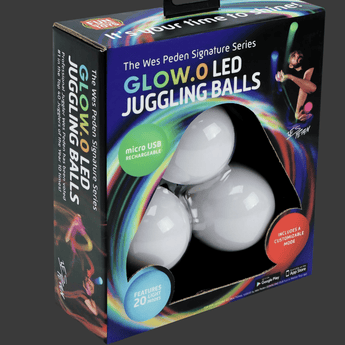 Wes Peden Glow.0 LED Juggling Balls - Ruffled Feather