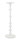 White Candle Stick (Large) - Ruffled Feather