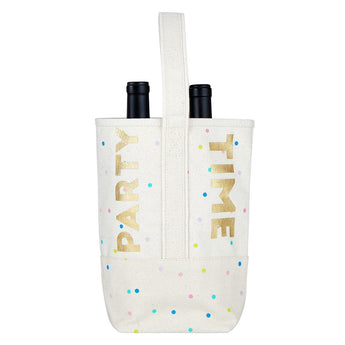 Wine Tote - Party Time - Ruffled Feather