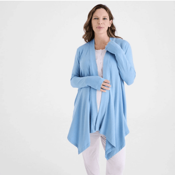 Winter Sky Magnetic Do It All Cardigan - Ruffled Feather