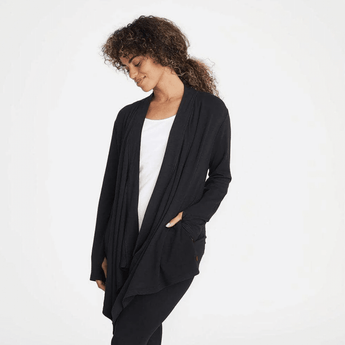 Women's Do It All Cardigan - Onyx - Ruffled Feather