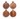 Wood Coaster Pattern Set(4) - Ruffled Feather