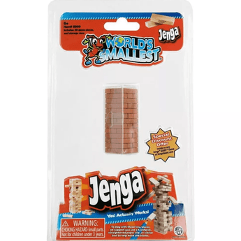 World's Smallest Jenga - Ruffled Feather