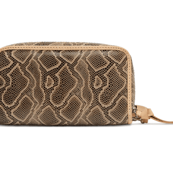 Wristlet Wallet, Dizzy - Ruffled Feather