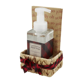 Bufflao Plaid  Soap Napkin Set